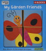 My garden friends. Eco-cubotti. Ediz. illustrata. Con gadget di Mathew Neil edito da Sassi