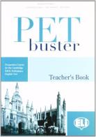 PET Buster. Theacher's book edito da ELI