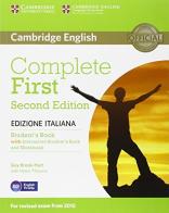 Complete first. Student's book. Without answers. Per le Scuole superiori. Con e-book. Con espansione online di Guy Brook-Hart, Barbara Thomas, Amanda Thomas edito da Cambridge