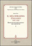 Il melodramma italiano (1901-1925). Dizionario bio-bibliografico dei compositori di Andrea Sessa edito da Olschki