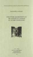 Strutture macrotestuali nei «Sonetti et canzoni» di Jacopo Sannazaro di Rosangela Fanara edito da Ist. Editoriali e Poligrafici