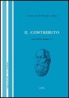 Il contributo (2005). Voll. 2-3 edito da Aracne