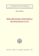 Remunerazione e previdenza dei ministri di culto di Nicola Fiorita edito da Giuffrè