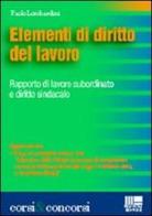 Elementi di diritto del lavoro di Paolo Lombardini edito da Maggioli Editore