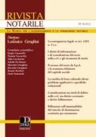 Rivista notarile (2013) vol.4 edito da Dike Giuridica Editrice