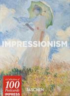 Postcard set impressionism. Ediz. inglese, francese e tedesca edito da Taschen