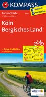 Carta cicloturistica n. 3056. Koln, Bergisches Land 1:70.000. Adatto a GPS. Digital map. DVD-ROM edito da Kompass