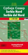 Serbia nord 1:200.000 edito da Freytag & Berndt