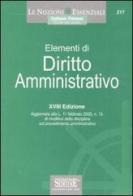 Elementi di diritto amministrativo edito da Edizioni Giuridiche Simone