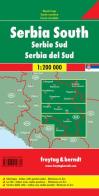 Serbia sud 1:200.000 edito da Freytag & Berndt