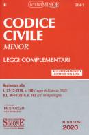 Codice civile e leggi complementari. Ediz. minor edito da Edizioni Giuridiche Simone