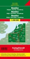 Benelux 1:500.000 edito da Freytag & Berndt