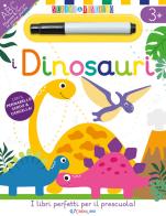 I dinosauri. Scrivo&riscrivo. Ediz. a colori. Con pennarello cancellabile di Elisabeth Golding edito da Crealibri