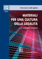 Materiali per una cultura della legalità 2023 edito da Giappichelli