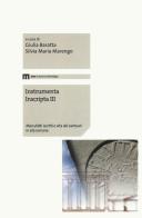 Instrumenta inscripta III. Manufatti iscritti e vita dei santuari in età romana edito da eum