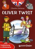 Oliver Twist. Con traduzione e dizionario. Ediz. illustrata di Charles Dickens edito da Giunti Junior