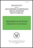 Memorie di scienze fisiche e naturali. Rendiconti della Accademia Nazionale delle Scienze detta dei XL edito da Aracne