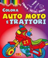 Colora auto, moto e trattori. Ediz. illustrata edito da ColorBimbo