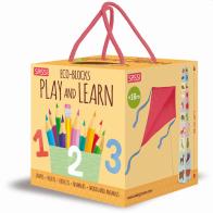 Play and learn. Numbers, shapes, colors, animals. Eco-blocks. Ediz. a colori di Mathew Neil edito da Sassi