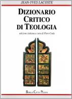 Dizionario critico di teologia edito da Città Nuova