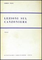 Lezioni sul Canzoniere di Giorgio Fulco edito da Liguori