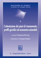 L' attestazione dei piani di risanamento: profili giuridici ed economico-aziendali edito da Giappichelli