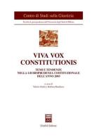 Viva vox constitutionis. Temi e tendenze nella giurisprudenza costituzionale dell'anno 2003 edito da Giuffrè