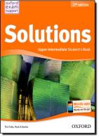 Solutions. Upper intermediate. Student's book. Per le Scuole superiori edito da Oxford University Press