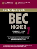 Cambridge English Business Certificate. Higher 1 Student's Book with answers edito da Cambridge