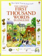 The Usborne first thousand words In English di Heather Amery edito da Usborne