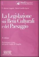 La legislazione sui beni culturali e del paesaggio di Alberto Coppola, Maria Camilla Spena edito da Edizioni Giuridiche Simone