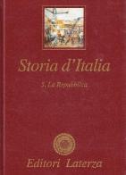 Storia d'Italia vol.5 di Giovanni Sabbatucci, Vittorio Vidotto edito da Laterza