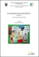 La memoria storica del M.C.E. vol.1 di Nicoletta Lanciano edito da Nuova Cultura