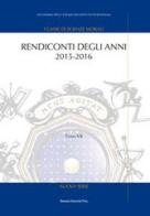 Rendiconti vol.7 edito da Bononia University Press