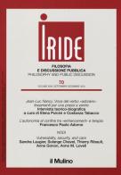 Iride (2013) vol.3 edito da Il Mulino