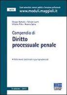 Compendio di diritto processuale penale di Giorgio Barbuto, Simone Luerti, Vittorio Pilla edito da Maggioli Editore