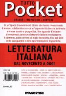 Tutto letteratura italiana. Dal Novecento a oggi edito da De Agostini