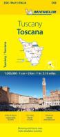 Toscana 1:200.000 edito da Michelin Italiana