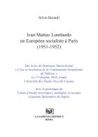 Ivan Matteo Lombardo un européen socialiste a Paris (1951-1952) di Silvio Berardi edito da La Sapienza Editrice
