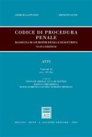Codice di procedura penale. Rassegna di giurisprudenza e di dottrina vol.2 edito da Giuffrè