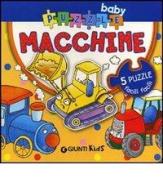 Macchine. Ediz. illustrata. Con 5 puzzle di Silvia D'Achille edito da Giunti Kids