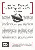 Dai Led Zeppelin allo Zen di Antonio Papagni edito da Edizioni della Meridiana