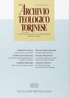 Archivio teologico torinese (2015) vol.1 edito da EDB