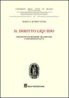 Il diritto liquido. Decisioni giuridiche tra regole e discrezionalità di Marco Quiroz Vitale edito da Giuffrè