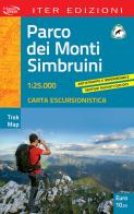 Parco dei Monti Simbruini. Carta escursionistica 1:25.000 edito da Iter Edizioni
