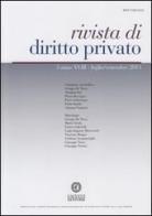 Rivista di diritto privato (2013) vol.3 edito da Cacucci