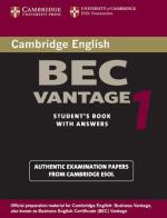 Cambridge English Business Certificate. Vantage 1 Student's Book with answers edito da Cambridge