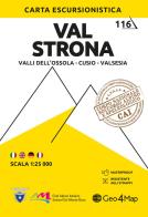 Val Strona. Valli dell'Ossola, Cusio, Valsesia 1:25.000 edito da Geo4Map