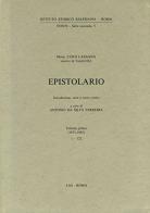 Epistolario vol.1 di Luigi Lasagna edito da LAS