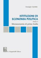Istituzioni di economia politica vol.2 di Giuseppe Garofalo edito da Giappichelli
